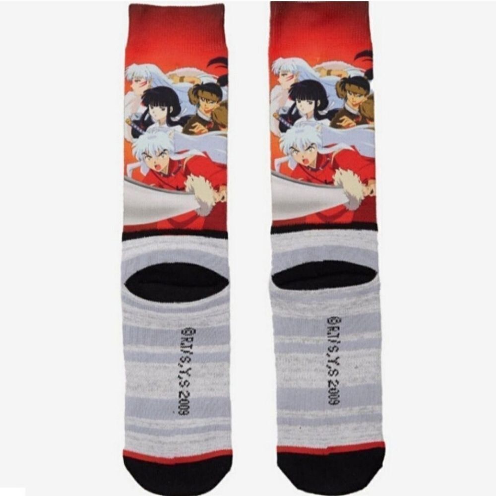 InuYasha Group Crew Socks - Picture 3 of 3